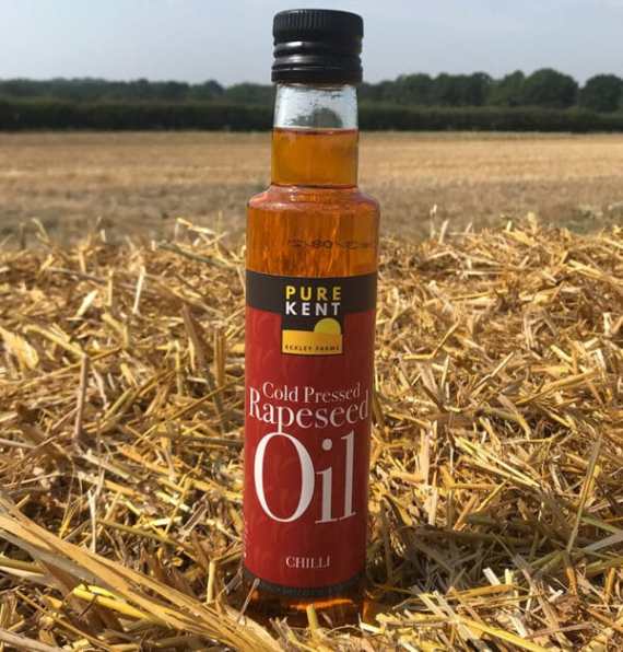 pure kent cold pressed chilli rapeseed oil