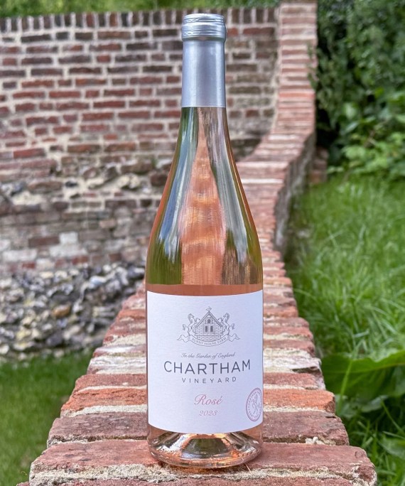 Chartham Vineyard Rosé 2023 (GB Awards 2024 Silver Medal)